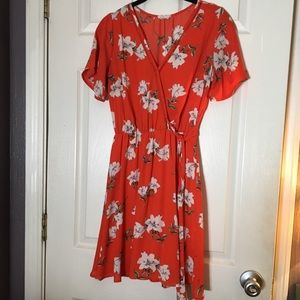 Sienna Sky Floral Wrap Dress